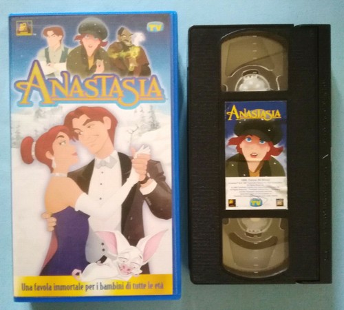 Vhs anastasia film animazione - vhs,