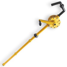 POMPA MANUALE TRAVASO FUSTO GASOLIO LEGGERA CANNA ROTANTE 30LT/MIN STABILE G2