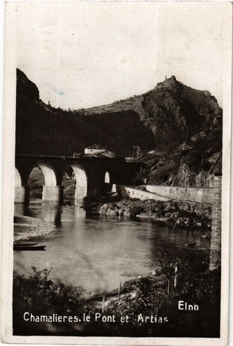 Cpa chamalieres pont - cpa,