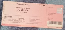TICKET BIGLIETTO JOURNEY -
