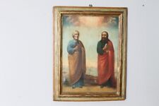 Antico dipinto olio su tela