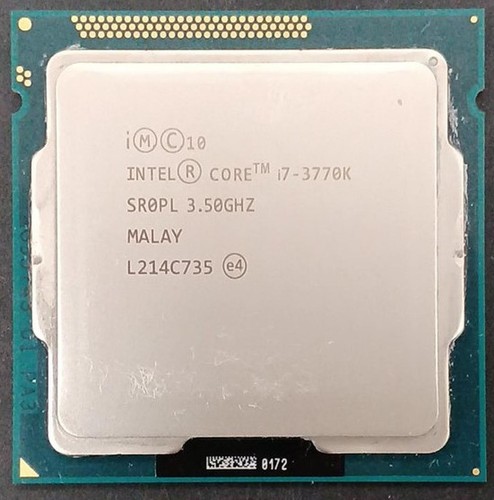 Cpu intel core 3770k - intel,