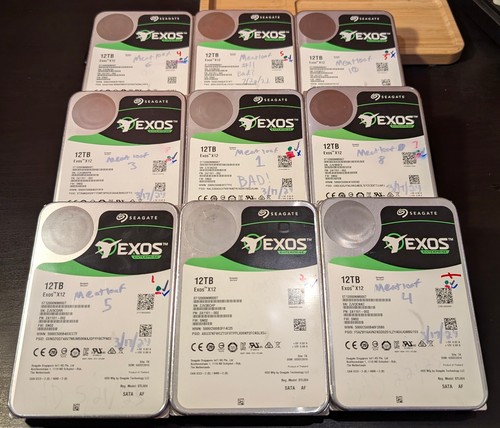 Lotto unità sata seagate - 9,