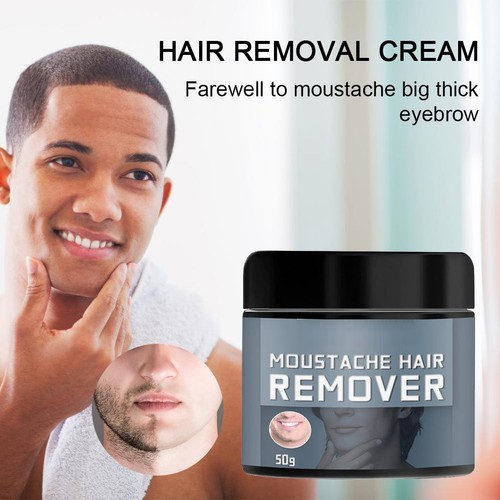 Men hair removal - cream, beard