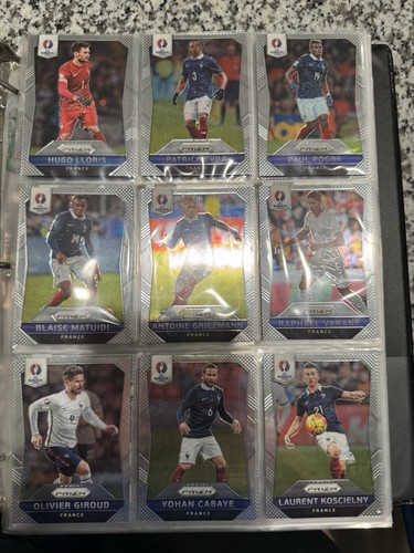 2016 panini prizm euro 250 - prizm, #1-250