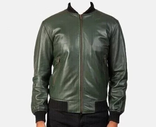 Giacca uomo casual pelle - giacca, in