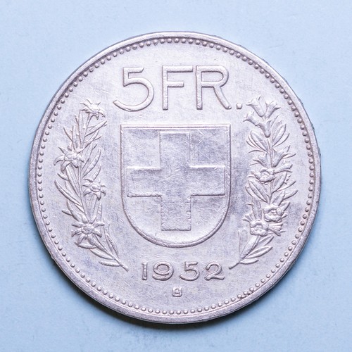 Svizzera franchi 1952 raro - svizzera, 5