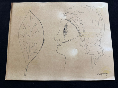 Rene magritte quadro disegno - rene,