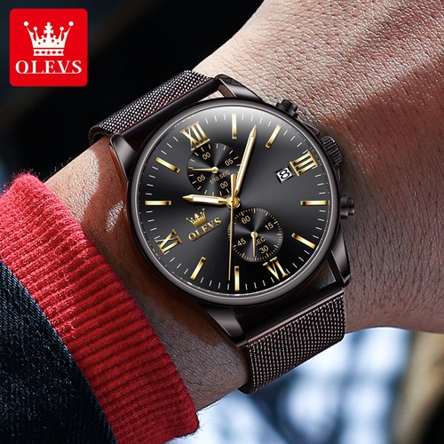 Olevs orologio uomo quarzo - orologio,