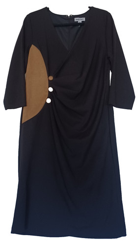 Abito donna nero - midi, shelby