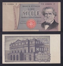 Banconota Italia 1000 lire