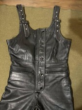 Salopette vintage Lewis pelle