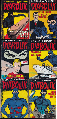 Diabolik originali costola - diabolik,