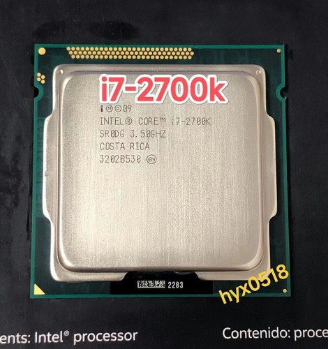 Processore intel core 2700k - core, i7-2700k