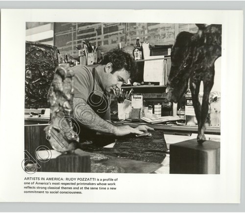 Famous printmaker rudy - printmaker,