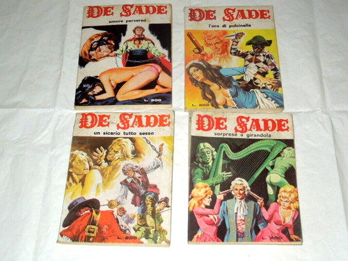 Fumetti sade blocco 4 - sade, di