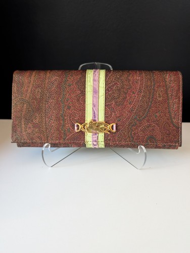 Portafoglio lungo etro paisley - lungo,
