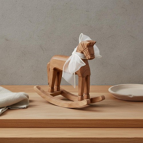 Cavallo dondolo decorativo - dondolo,