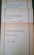 Spartiti per chitarra lotto di 5, edizioni Berben anni '50