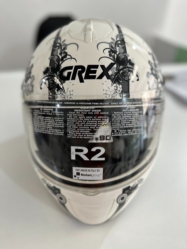Grex casco color perla - casco,
