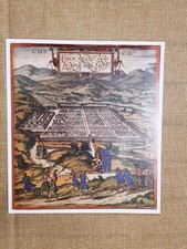 Map Map Map Cusco Georg Braun