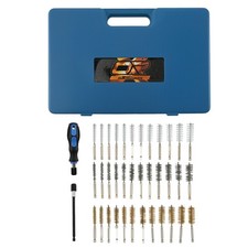 Kit spazzole acciaio ottone - 36,