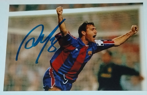 Autografo hristo stoichkov - autografo,