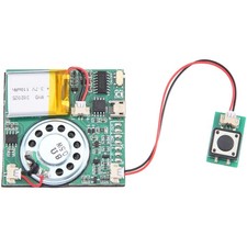 Modulo di Registrazione Musicale USB, Modulo Audio USB Scaricabile, Verde, Pulsante 1 Stü8855