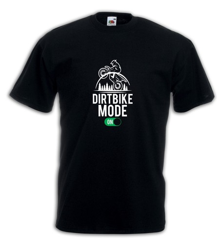 Am0095 shirt nera dirtbike - nera,