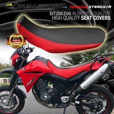 Coprisedile, Seat Cover adatto per Yamaha XT 660 X R in RED by DSFX