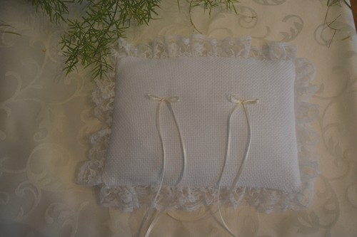 Cuscino portafedi matrimonio - cuscino,