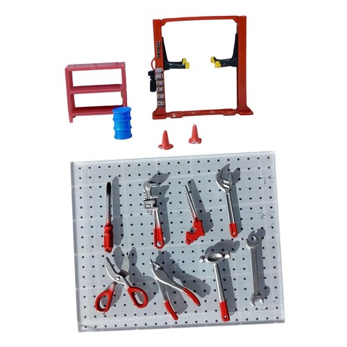 Diorama garage accessori - 1/64,