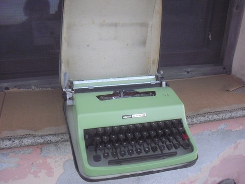 Macchina scrivere olivetti - macchina,