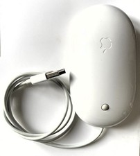 Apple Mighty Mouse A1152 mouse a sfera MB112LL/B USB cablato bianco TOP