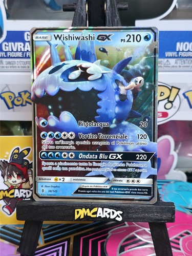 Pokemon wishiwashi 145 - gx, 38/145