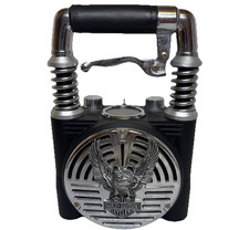 Rara radio d'epoca Daytona Harley-Davidson AM/FM a cassette emette suono moto