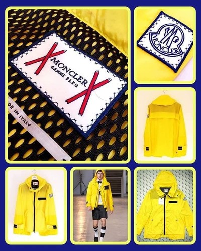 Parka moncler gamme bleu - moncler,
