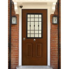 Porta Blindata con Vetro per