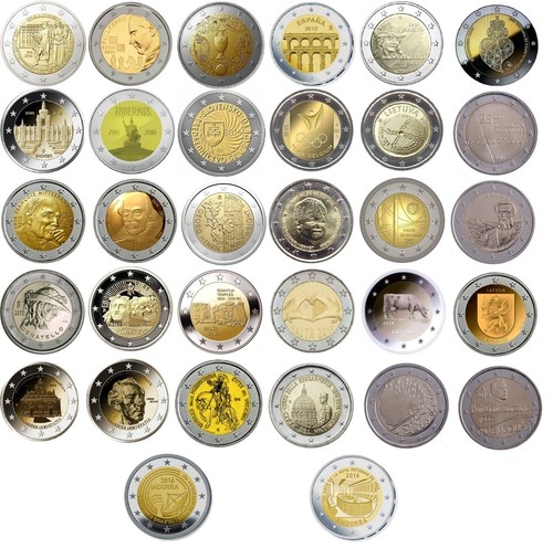 Euro monete commemorative - 2,
