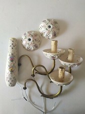 Lampadario in Ottone e