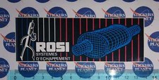 ADESIVO AUFKLEBER VINTAGE AUTO TUNING ORIGINAL STICKER ROSI MARMITTE 