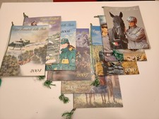 Lotto nove calendari corpo - lotto, ex