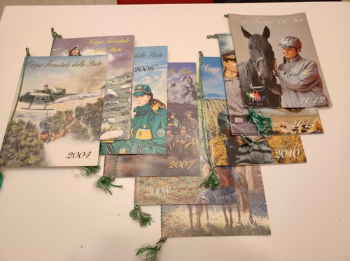 Lotto nove calendari corpo - lotto,