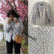 ZARA GIACCA CARDIGAN GRIGIO