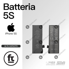 APPLE BATTERIA IPHONE 5S MAGGIORATA ALTA CAPACITA’ MASSIMA DURATA