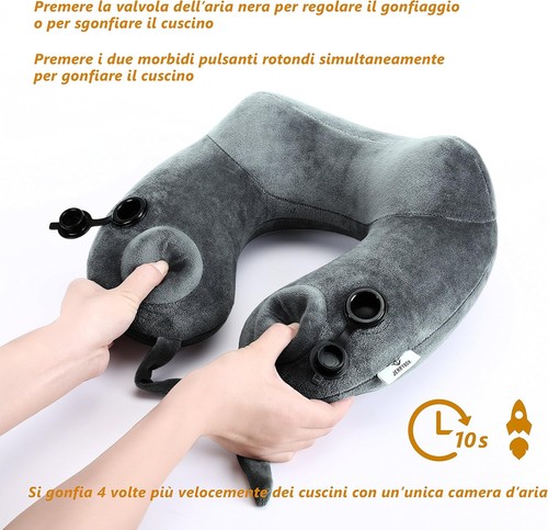Cuscino viaggio gonfiabile - da,