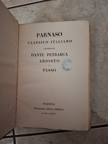 Parnaso classico italiano