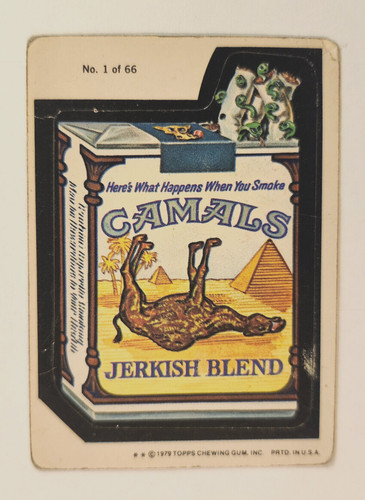 Topps wacky package camals - wacky,