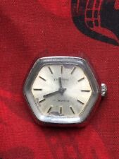 Vecchio PALLAS 17 Jewels-orologio-movimento meccanico a carica manuale-FUNZIONANTE! inox s