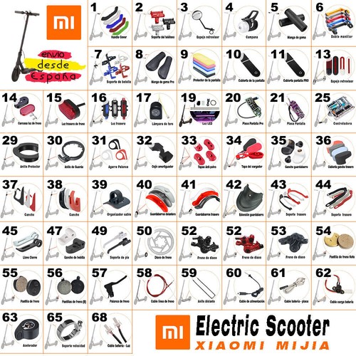 Accessori ricambi per scooter - accessori,